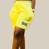 Women Sweat Shorts (Yellow)