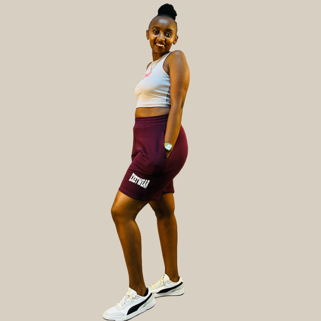 Women Sweat Shorts (Marron)