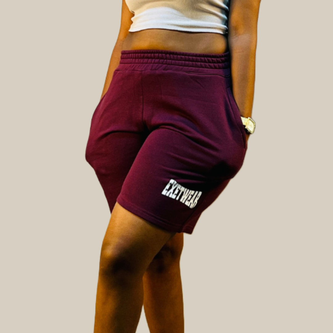 Women Sweat Shorts (Marron)