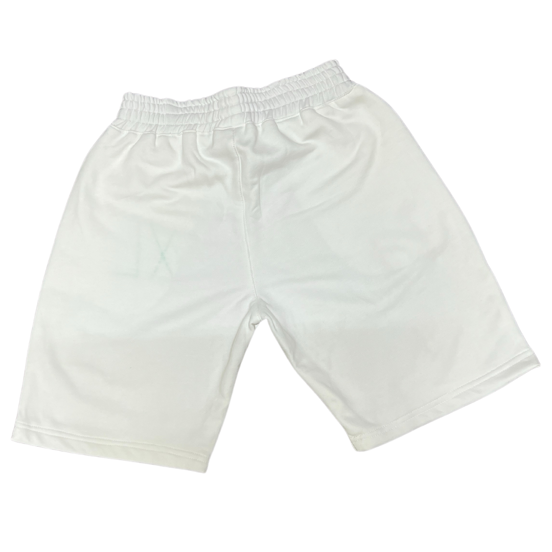 Women Sweat Shorts (White)